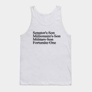 Fortunate Son, Black Tank Top